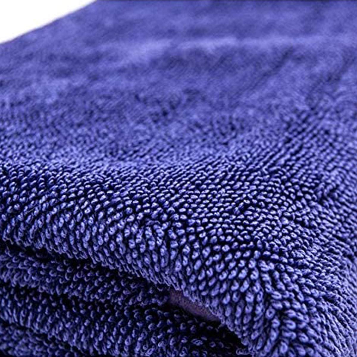 Mafra Super Dryer Microfiber Cloth 620GSM (60x80cm) | Ultra Absorbent, Lint & Streak - free Drying Towel For Car, Bike & Windows | Hairless Part For Glass Cleaning - Detailing Essentials