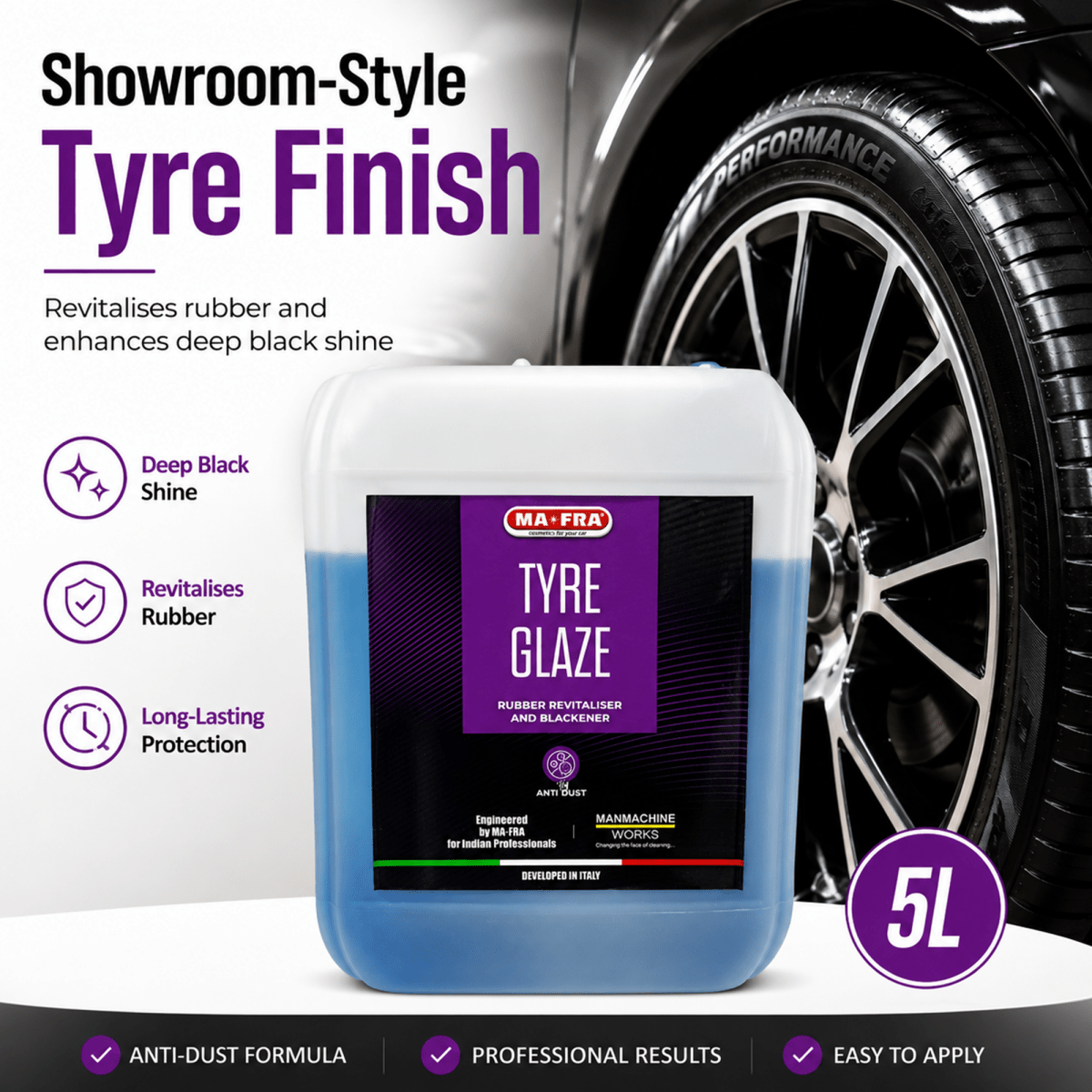 Mafra Tyre Glaze Tyre Cleaner - Detailing Essentials