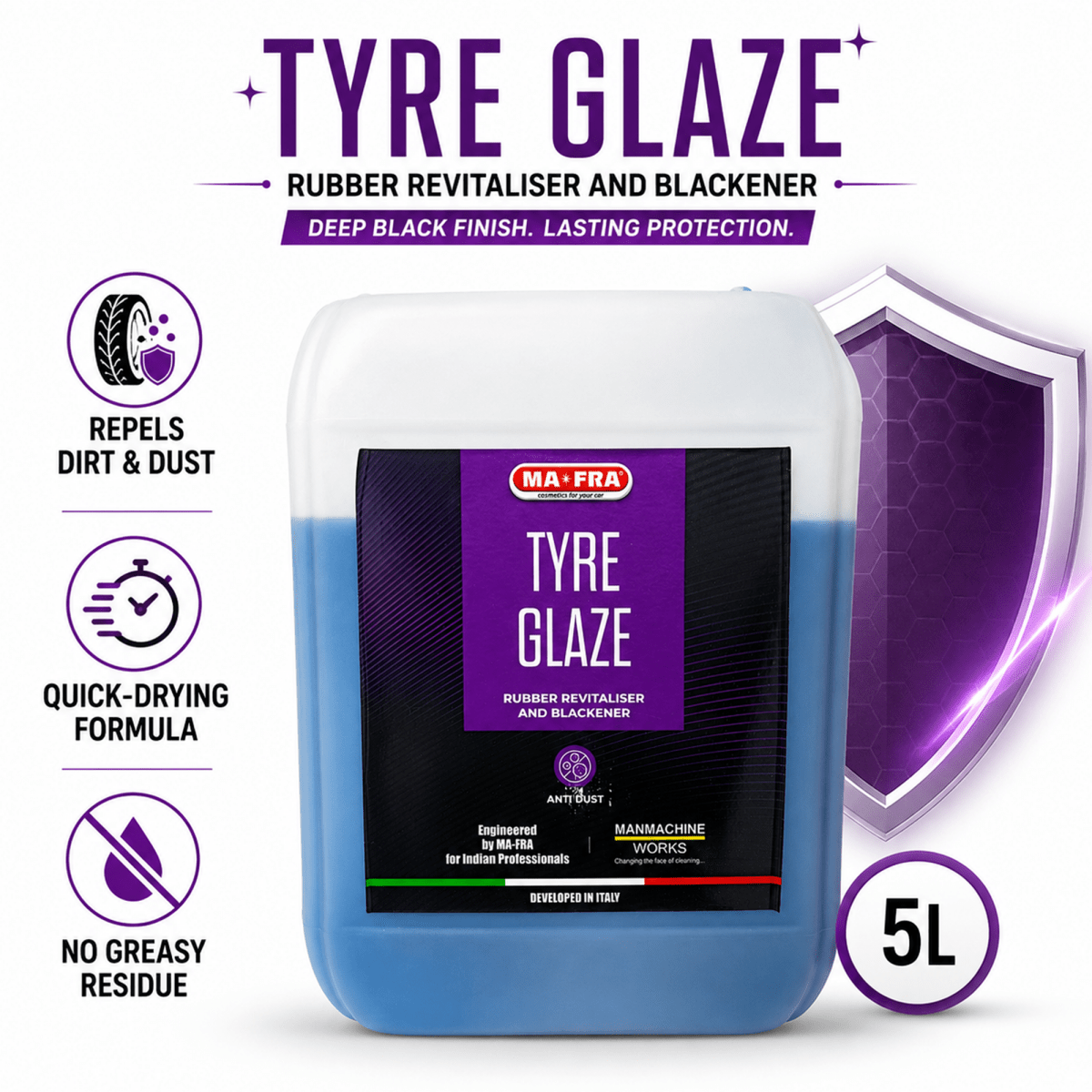 Mafra Tyre Glaze Tyre Cleaner - Detailing Essentials