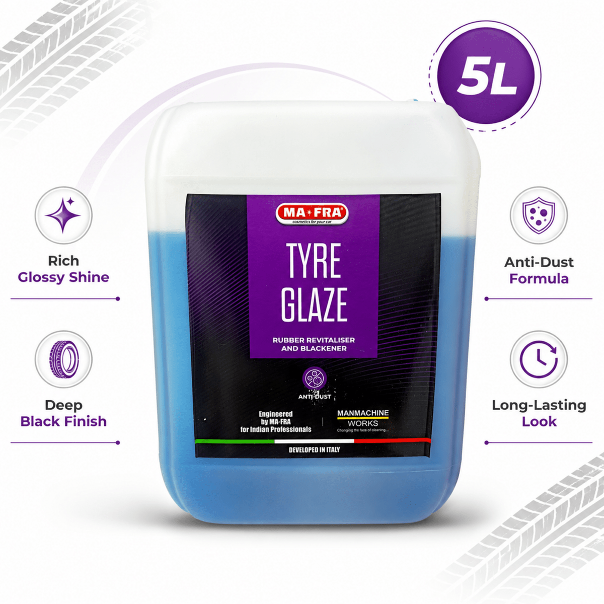 Mafra Tyre Glaze Tyre Cleaner - Detailing Essentials