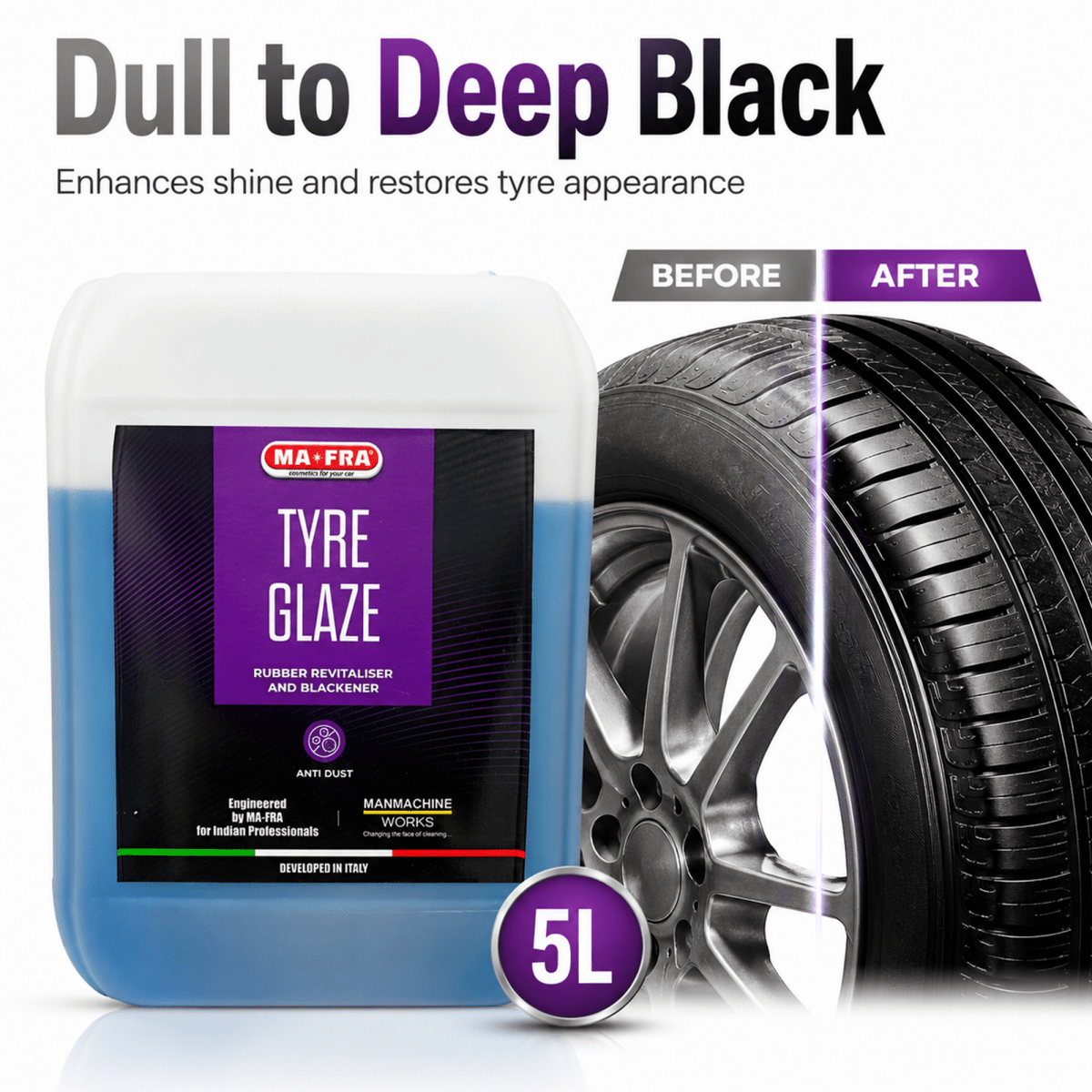 Mafra Tyre Glaze Tyre Cleaner - Detailing Essentials