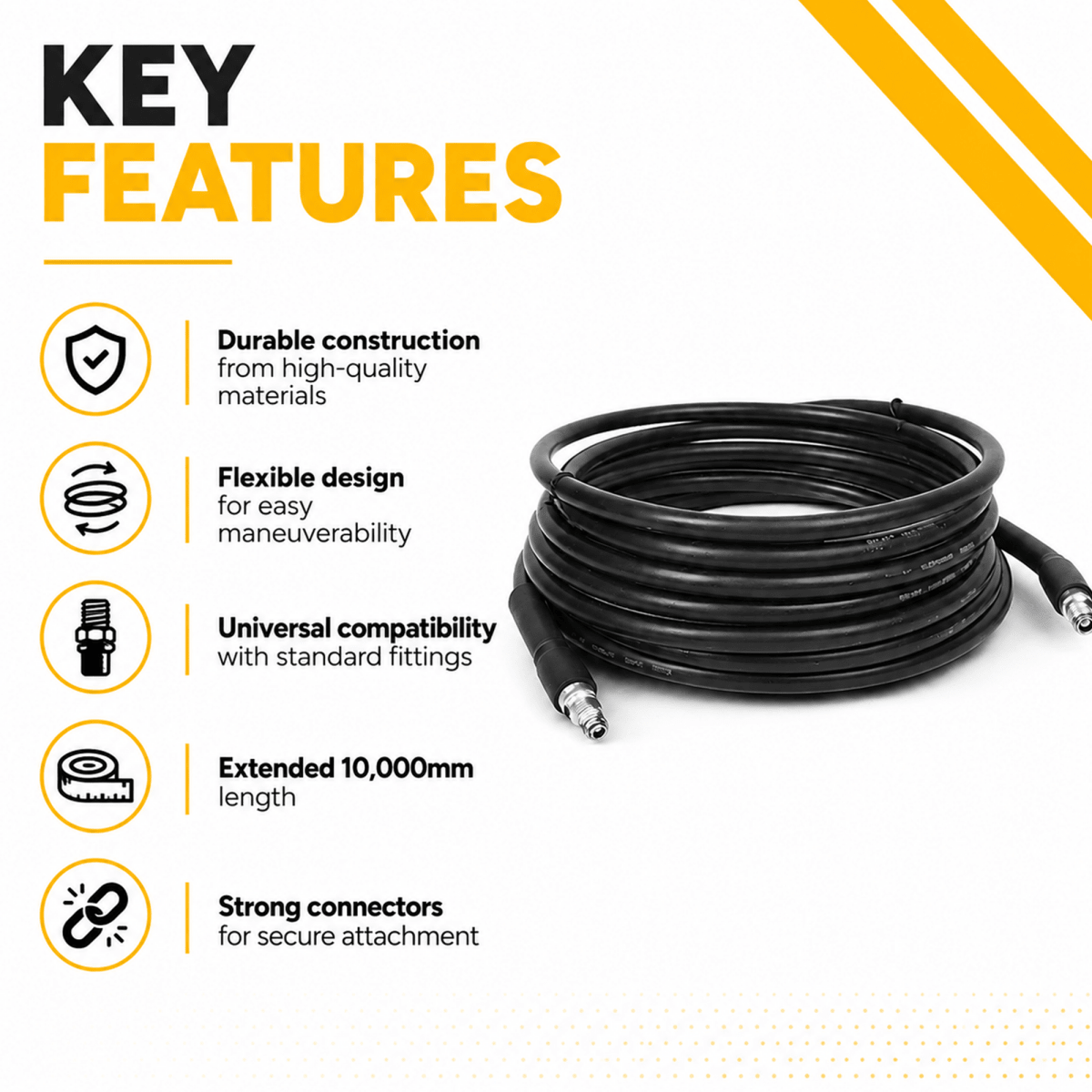 Manmachineworks 10,000mm Hose - Detailing Essentials