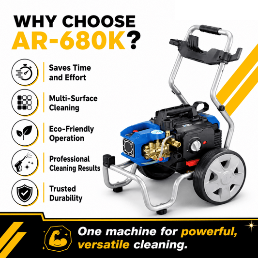 Manmachineworks AR 680K High Pressure Car Cleaner - Detailing Essentials