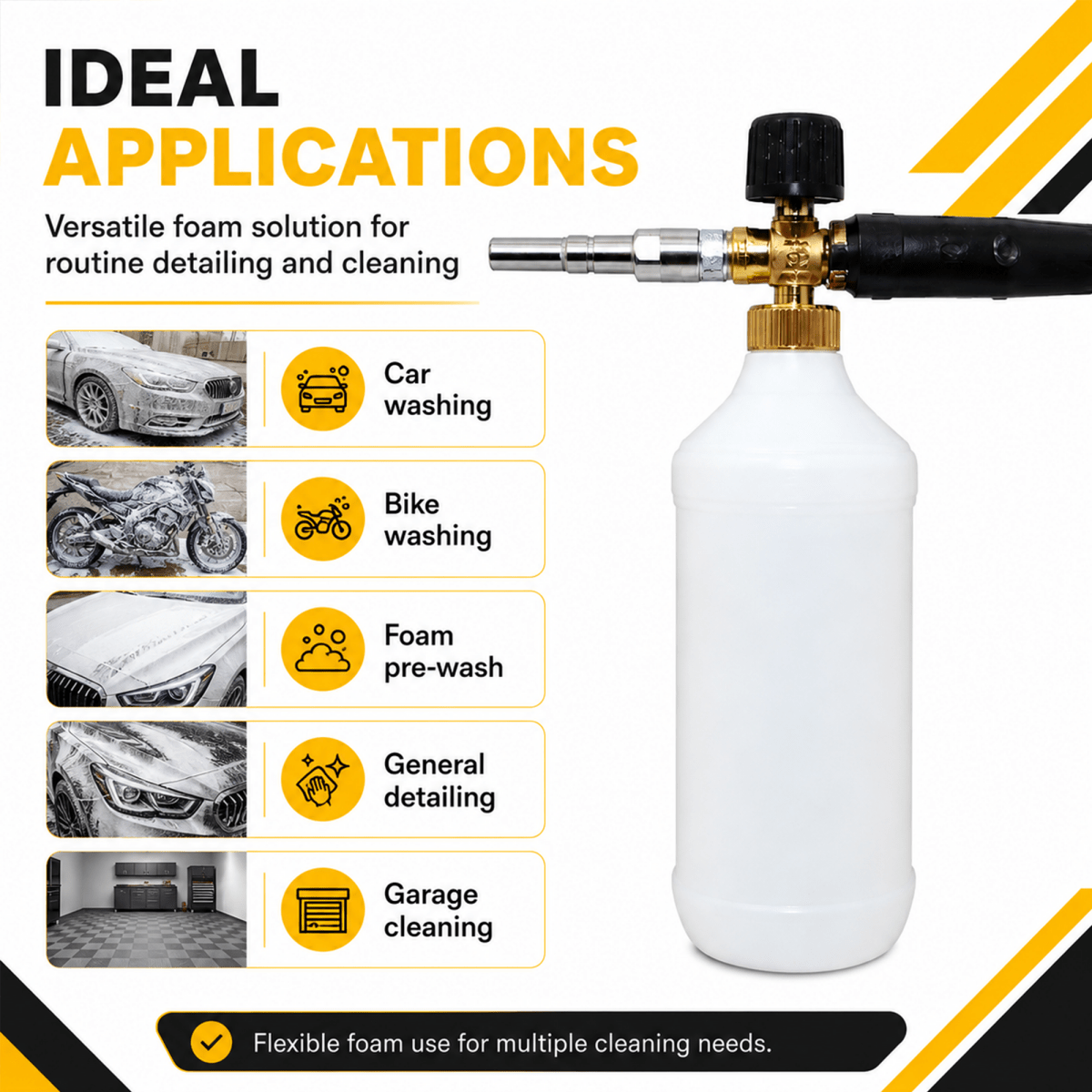Manmachineworks Foam Bottle - Detailing Essentials