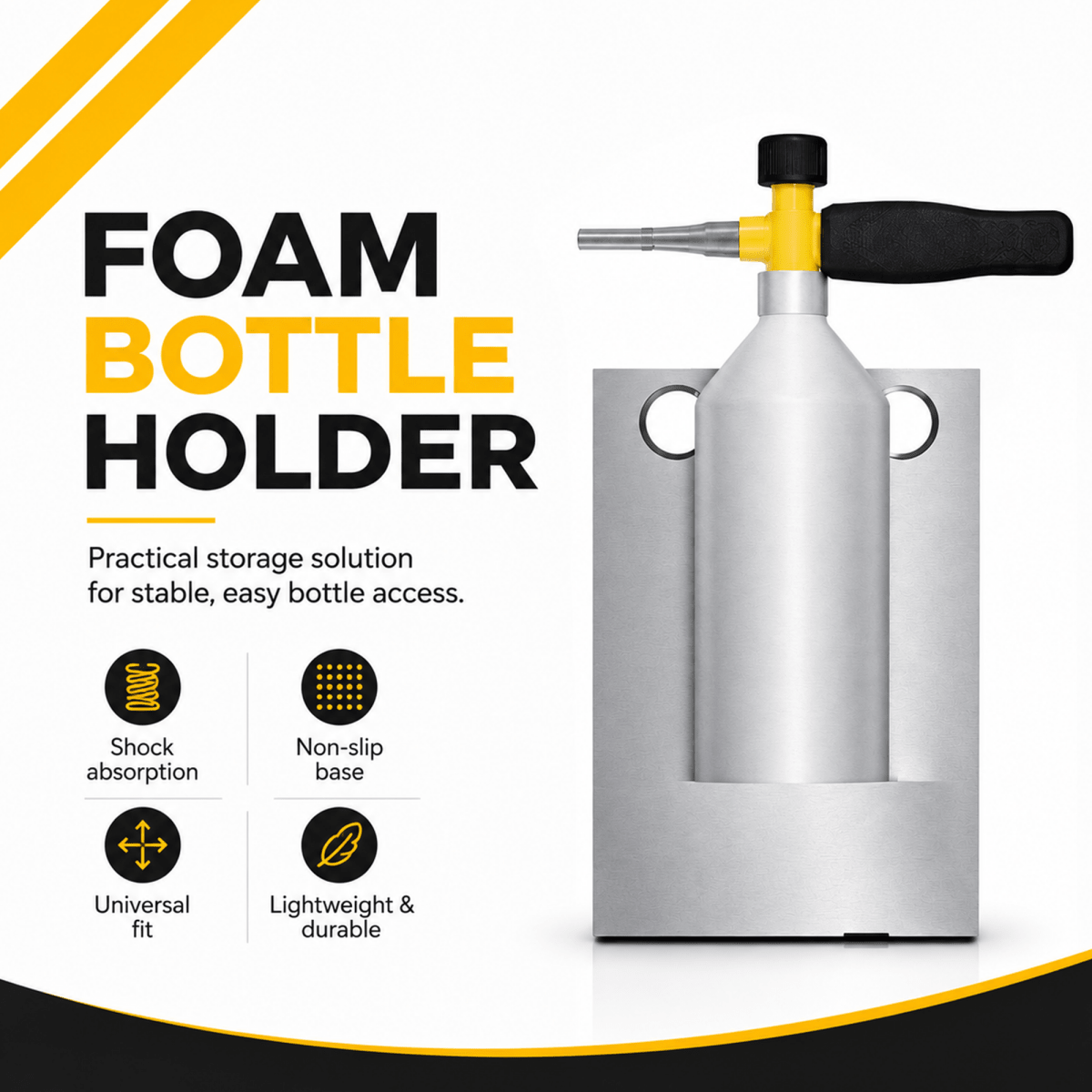 Manmachineworks Foam Bottle Holder - Practical Storage Solution - Detailing Essentials