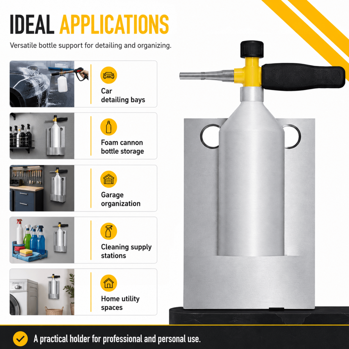 Manmachineworks Foam Bottle Holder - Practical Storage Solution - Detailing Essentials