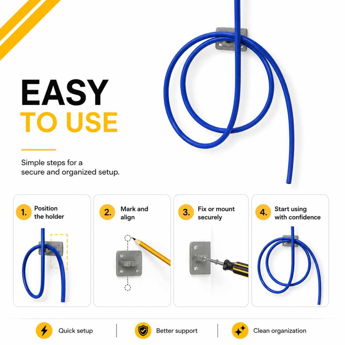 Manmachineworks L Shape Holder - Versatile Support Tool - Detailing Essentials