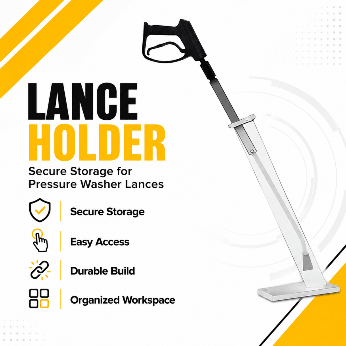 Manmachineworks Lance Holder for Secure Storage - Detailing Essentials