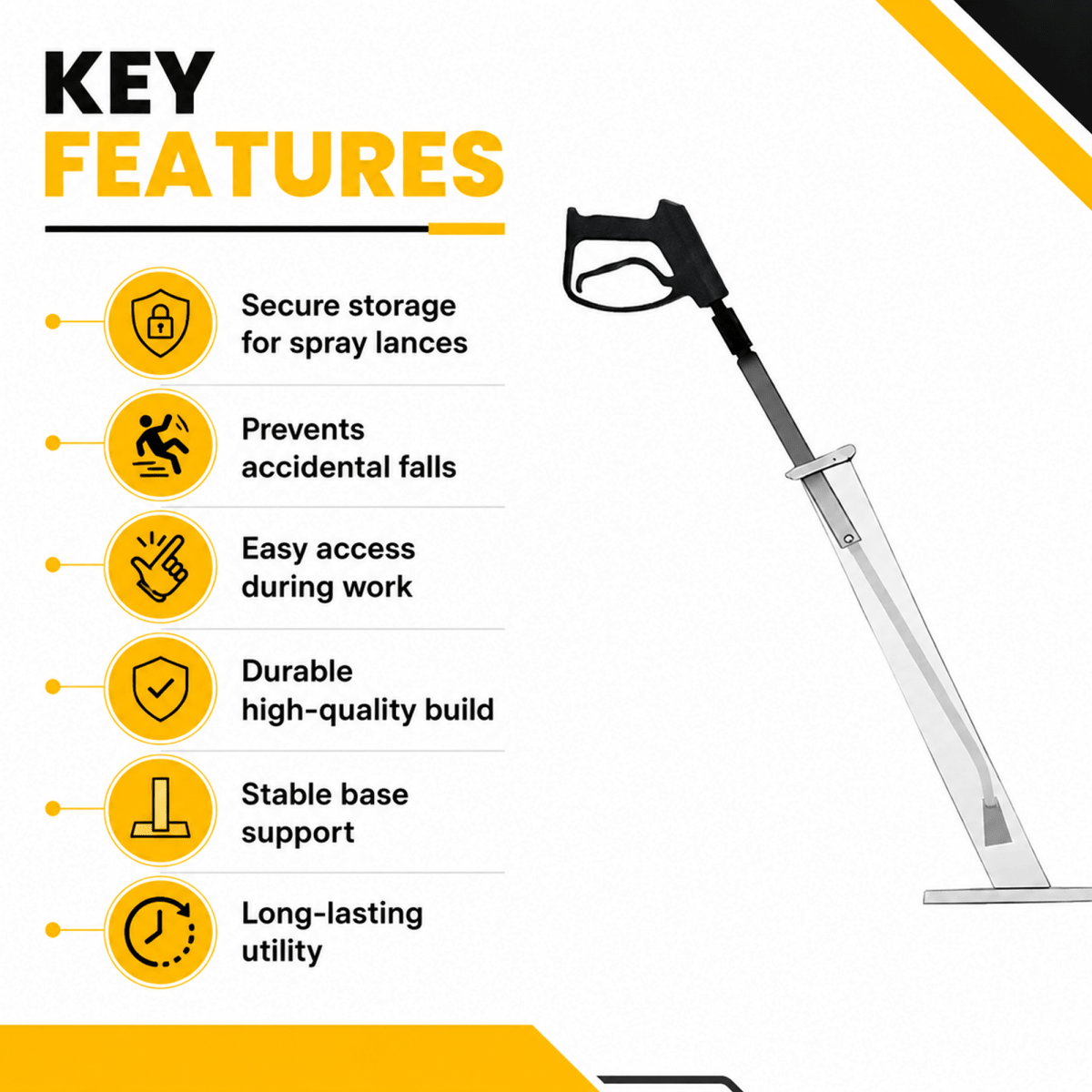 Manmachineworks Lance Holder for Secure Storage - Detailing Essentials