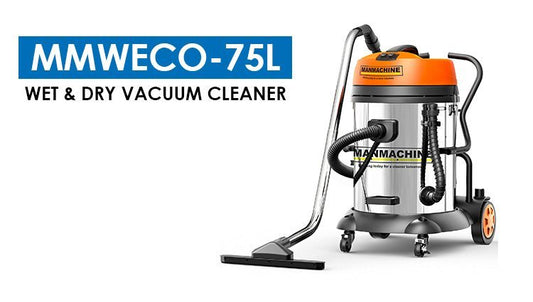 Manmachineworks MMWECO - 75L Wet and Dry Vacuum Cleaner - Detailing Essentials