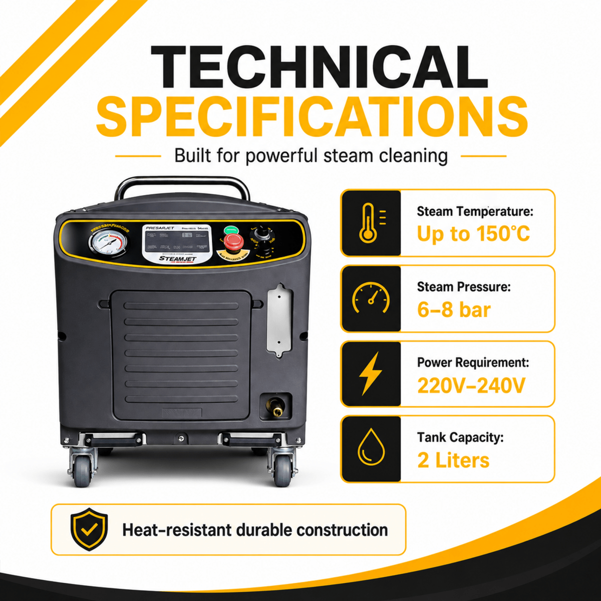 Manmachineworks Steam Jet Electric Machine - Detailing Essentials