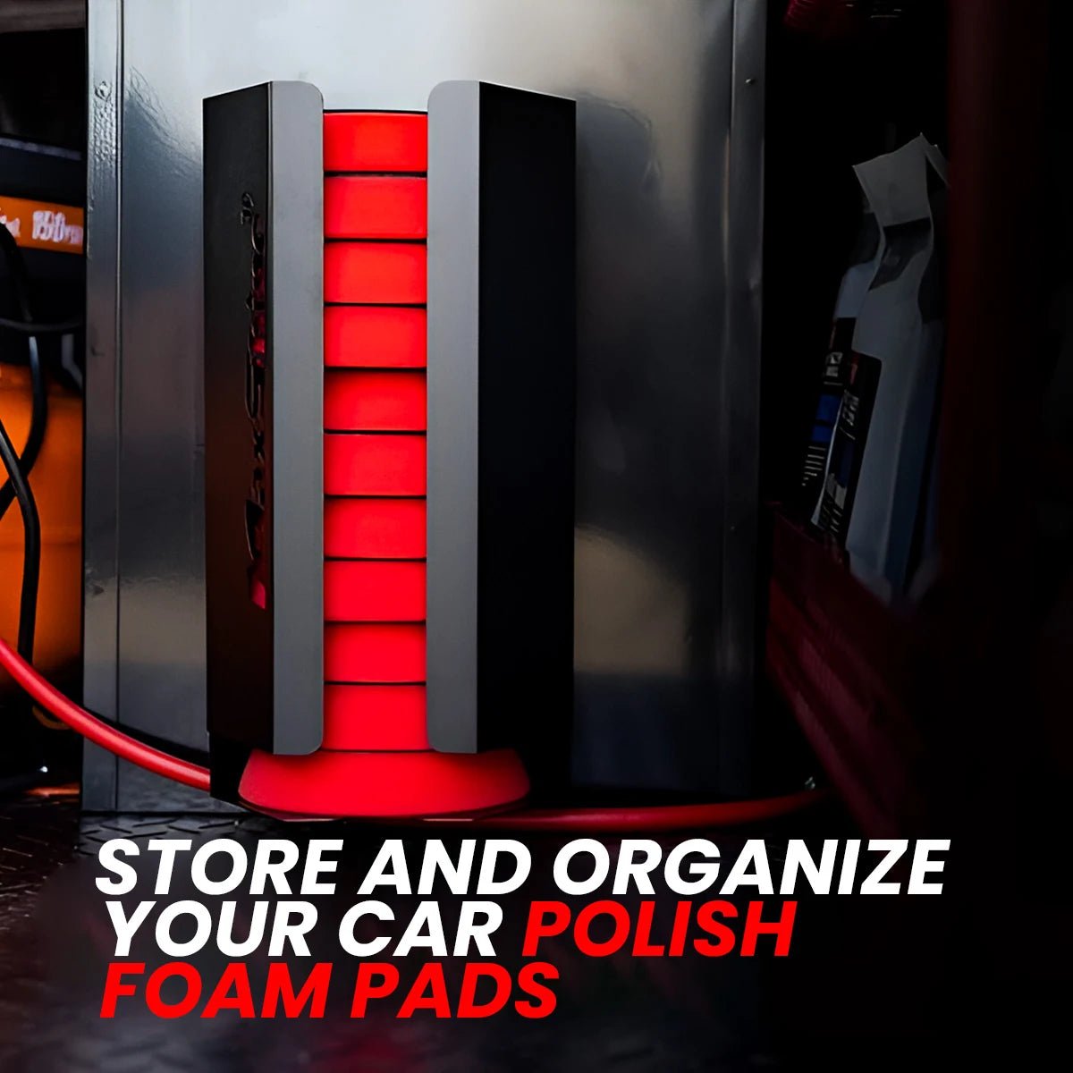 Maxshine 6"" Foam Pads Holder, Quality Steel With Paint And Holder For Professional Detailing Tools - Detailing Essentials