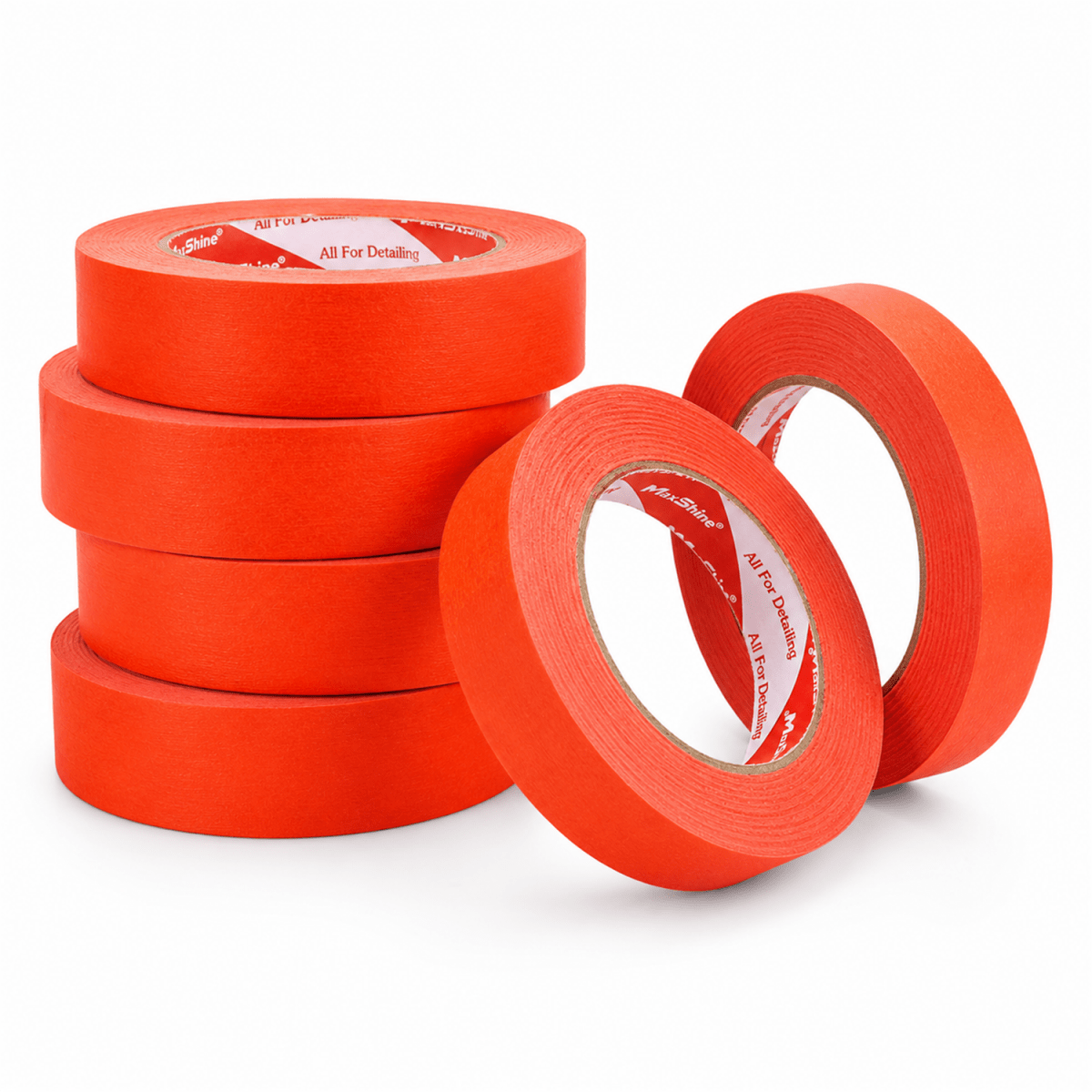 Maxshine Automotive Masking Tape (0.71 Inch By 165 Feet) And Masking Tape For Professional Detailing Tools - Detailing Essentials