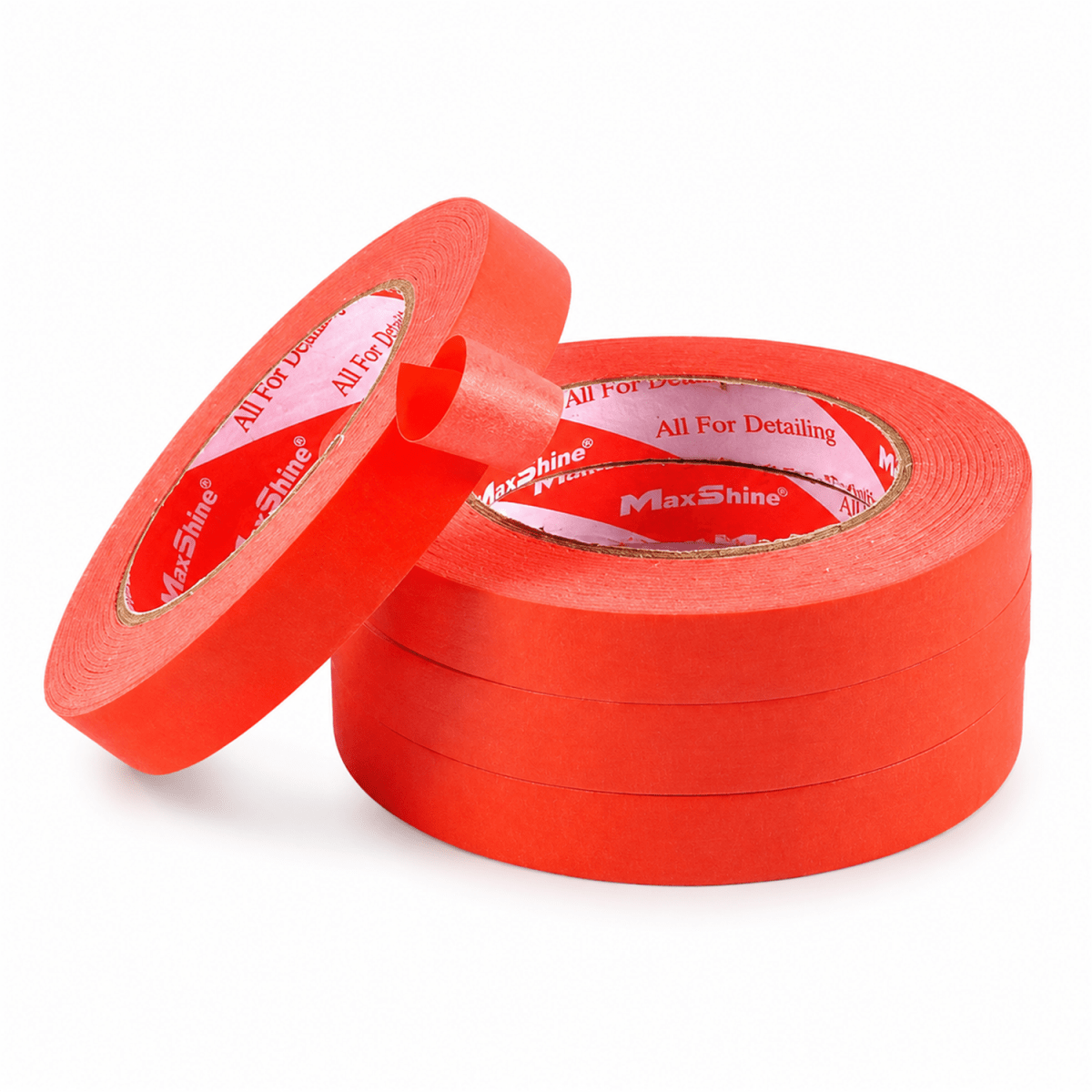 Maxshine Automotive Masking Tape (1.42 Inch By 165 Feet) And Masking Tape For Professional Detailing Tools - Detailing Essentials