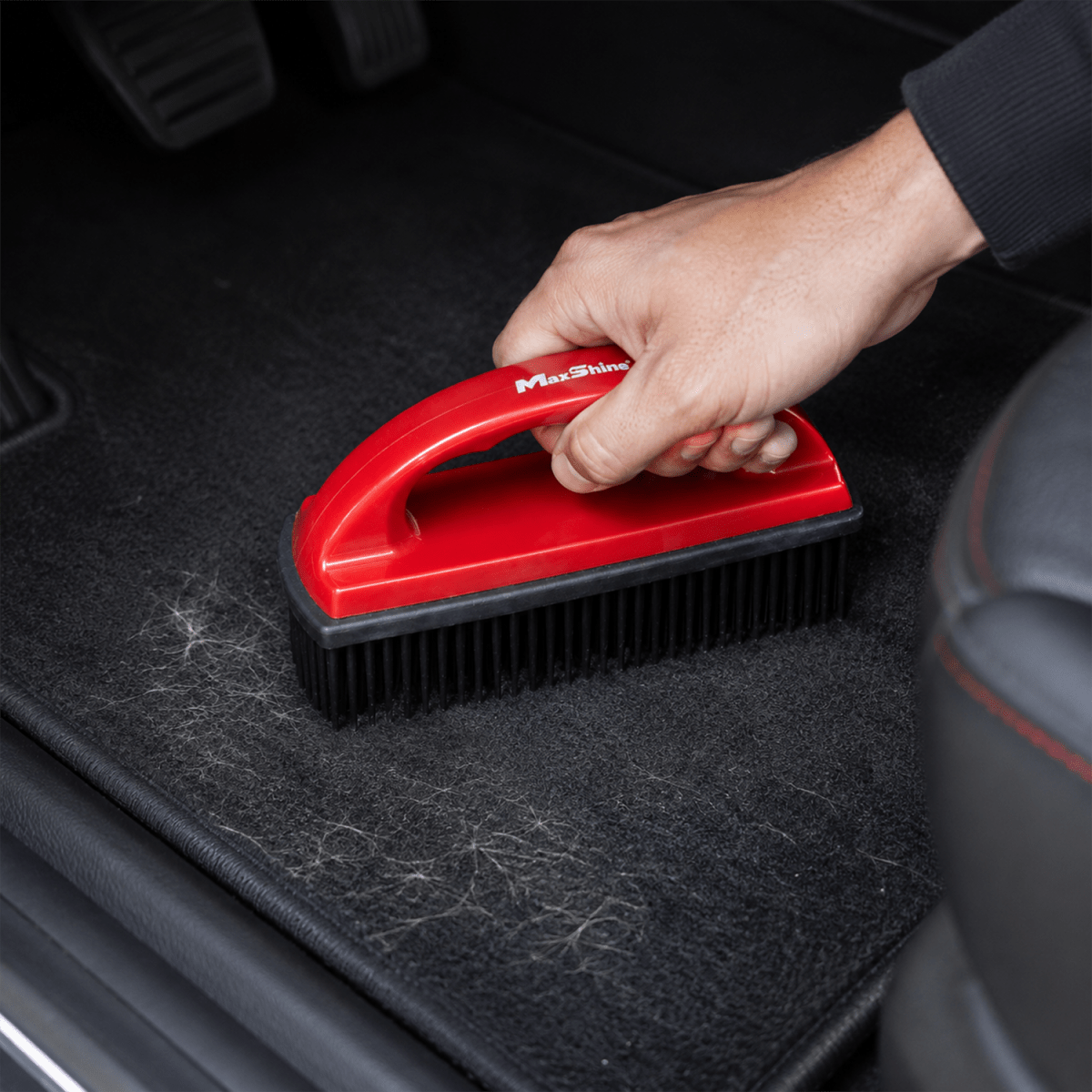 Maxshine Carpet Lint And Hair Removal Brush And Brush For Professional Detailing Tools - Detailing Essentials