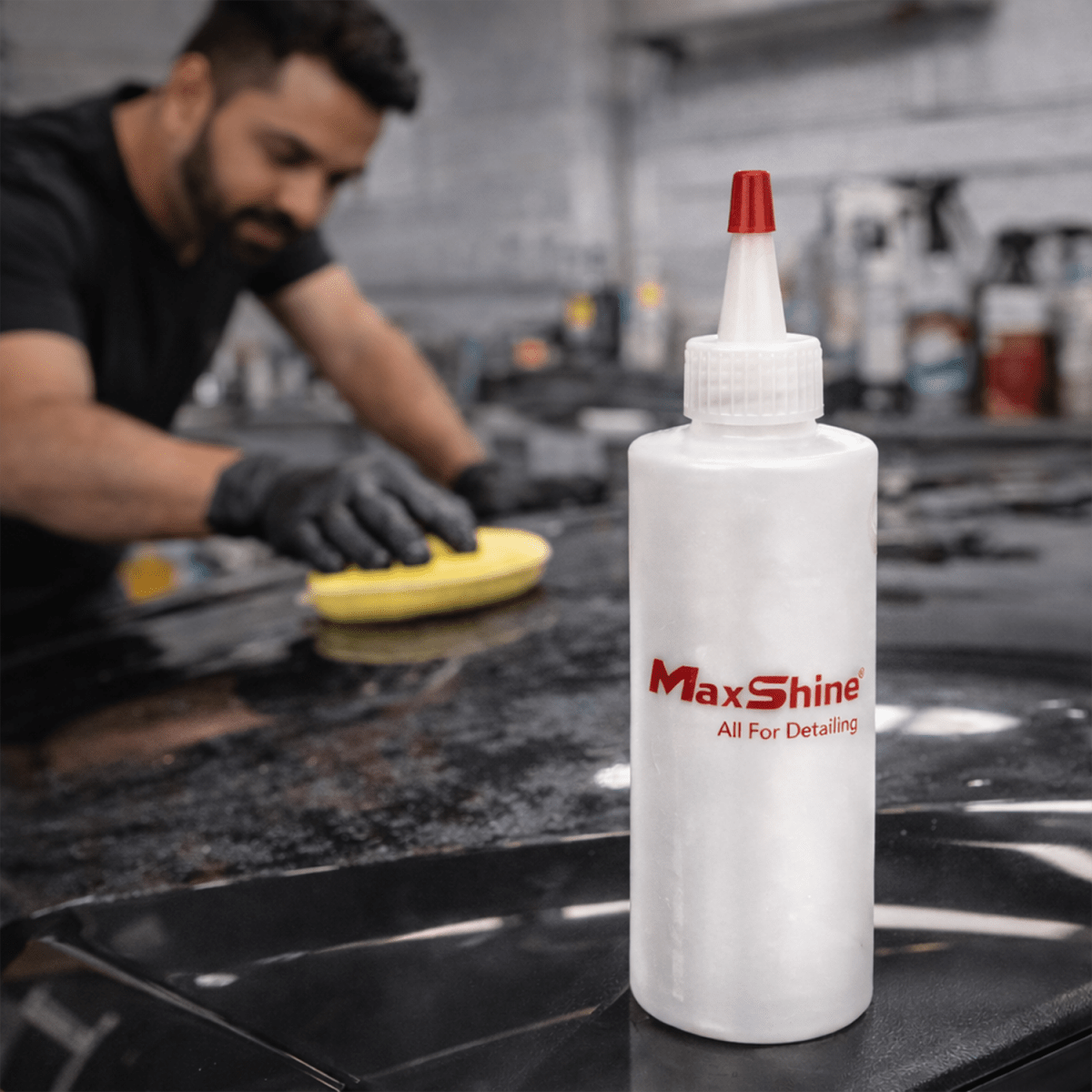Maxshine Compound Polish Wax Dispenser Bottle With Cap And Bottle For Professional Detailing Tools - Detailing Essentials