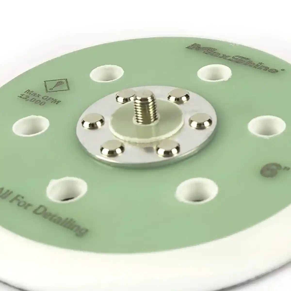 Maxshine DA Polisher Backing Plate And 6 Inch Replacement For Dual Action Polishers - Detailing Essentials