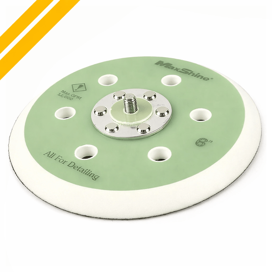 Maxshine DA Polisher Backing Plate And 6 Inch Replacement For Dual Action Polishers - Detailing Essentials