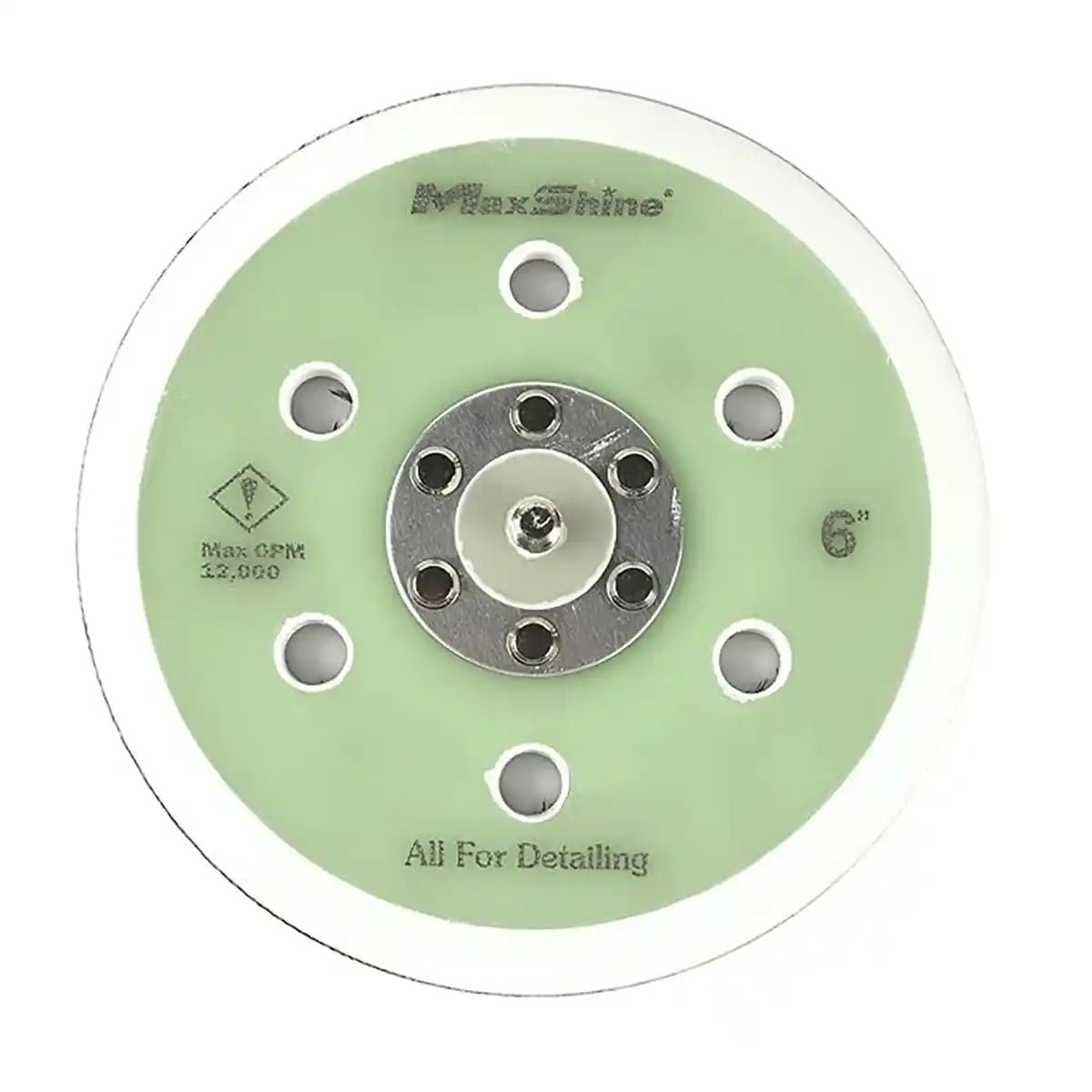 Maxshine DA Polisher Backing Plate And 6 Inch Replacement For Dual Action Polishers - Detailing Essentials