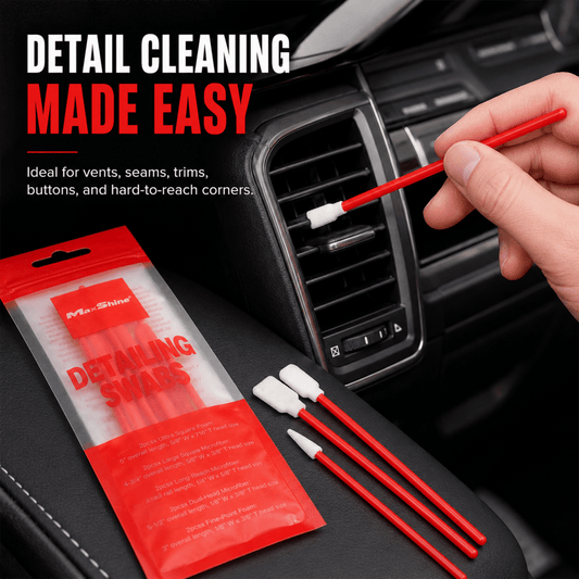 Maxshine Detailing Swabs - 10PCS/Pack And Swabs For Professional Detailing Tools - Detailing Essentials