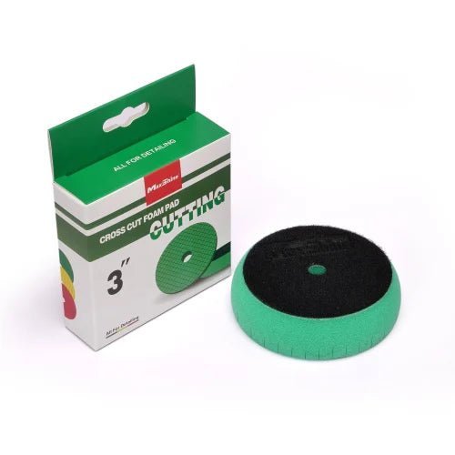 Maxshine Flat Foam Cutting Pad 3 Inch And Foam Pad For Professional Detailing Tools - Detailing Essentials