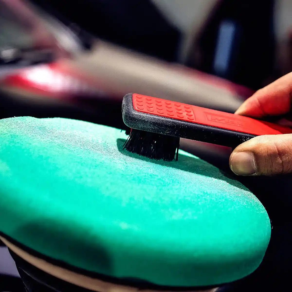 Maxshine Foam Pad Cleaning Brush And Pad Removal Tool And Brush For Professional Detailing Tools - Detailing Essentials