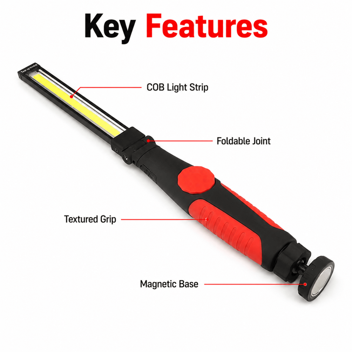 Maxshine Foldable Paint Inspection Light/swirl Finder And Swirl Finder For Professional Detailing Tools - Detailing Essentials