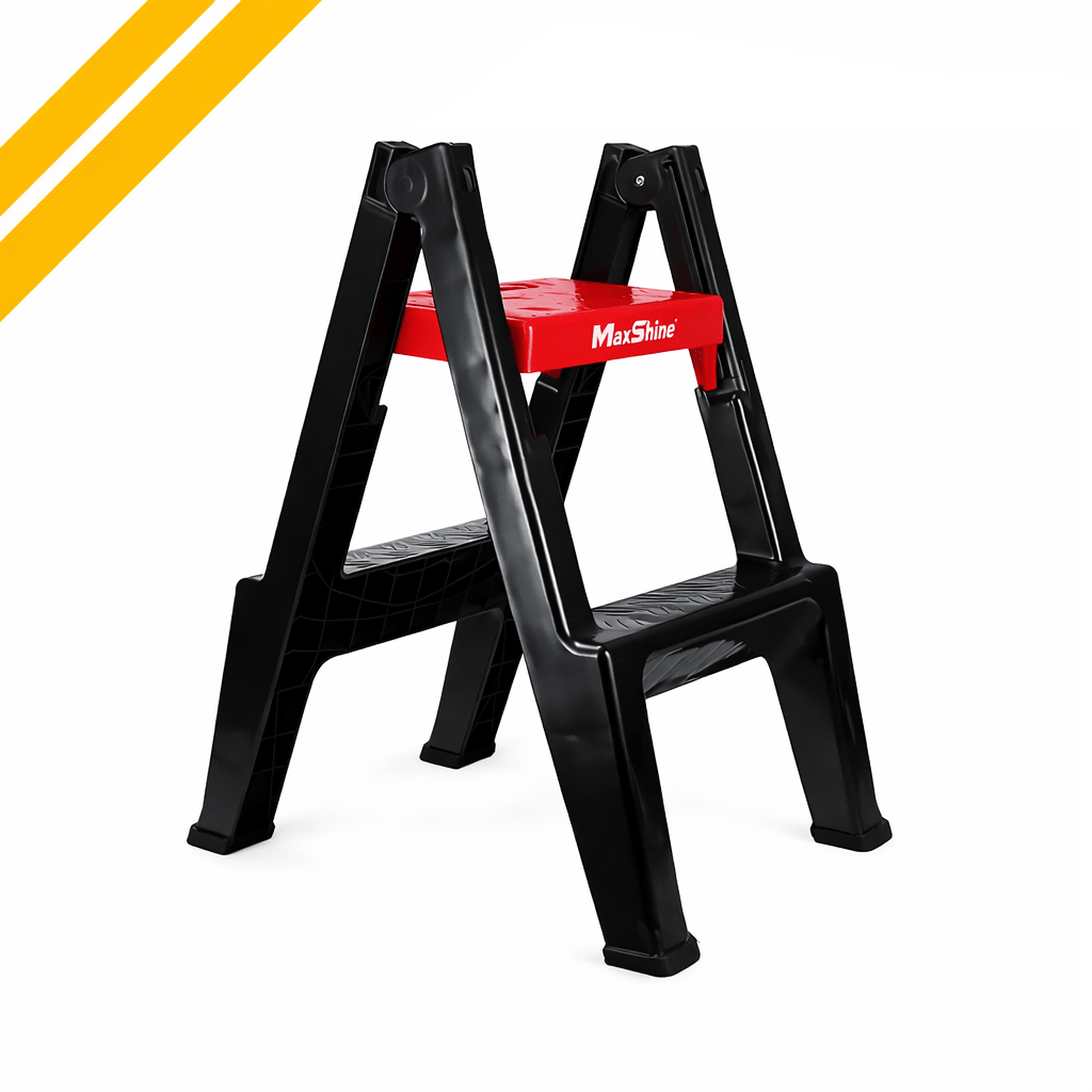 Maxshine Folding Step Car Wash Stool And Stool For Professional Machine And Tools - Detailing Essentials