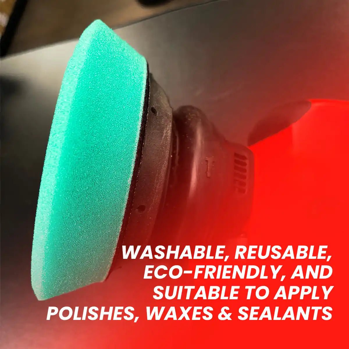 Maxshine High Pro Green Foam Heavy Cutting Pad And 6.2 Inch For Advanced Paint Correction - Detailing Essentials
