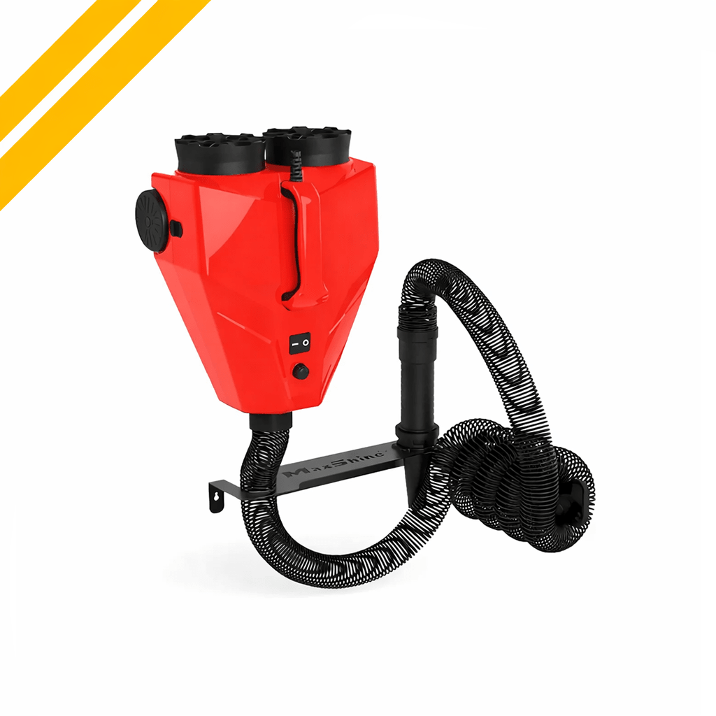 Maxshine Hose Wall Holder For Twin Motor Car Dryer And Holder For Professional Detailing Tools - Detailing Essentials