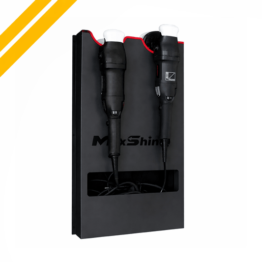 Maxshine Machine Polisher Wall Holder - Double And Holder For Professional Detailing Tools - Detailing Essentials