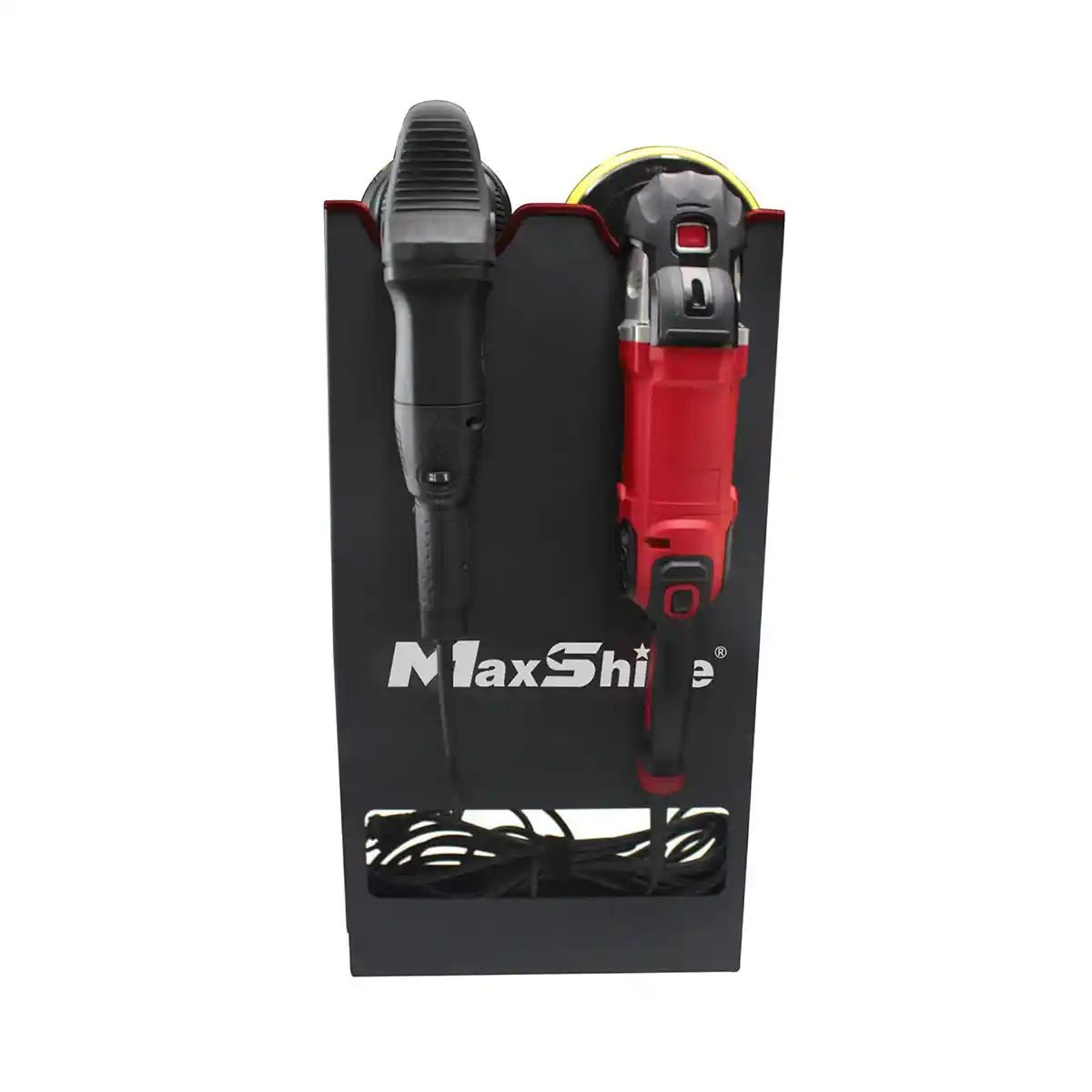 Maxshine Machine Polisher Wall Holder - Double And Holder For Professional Detailing Tools - Detailing Essentials