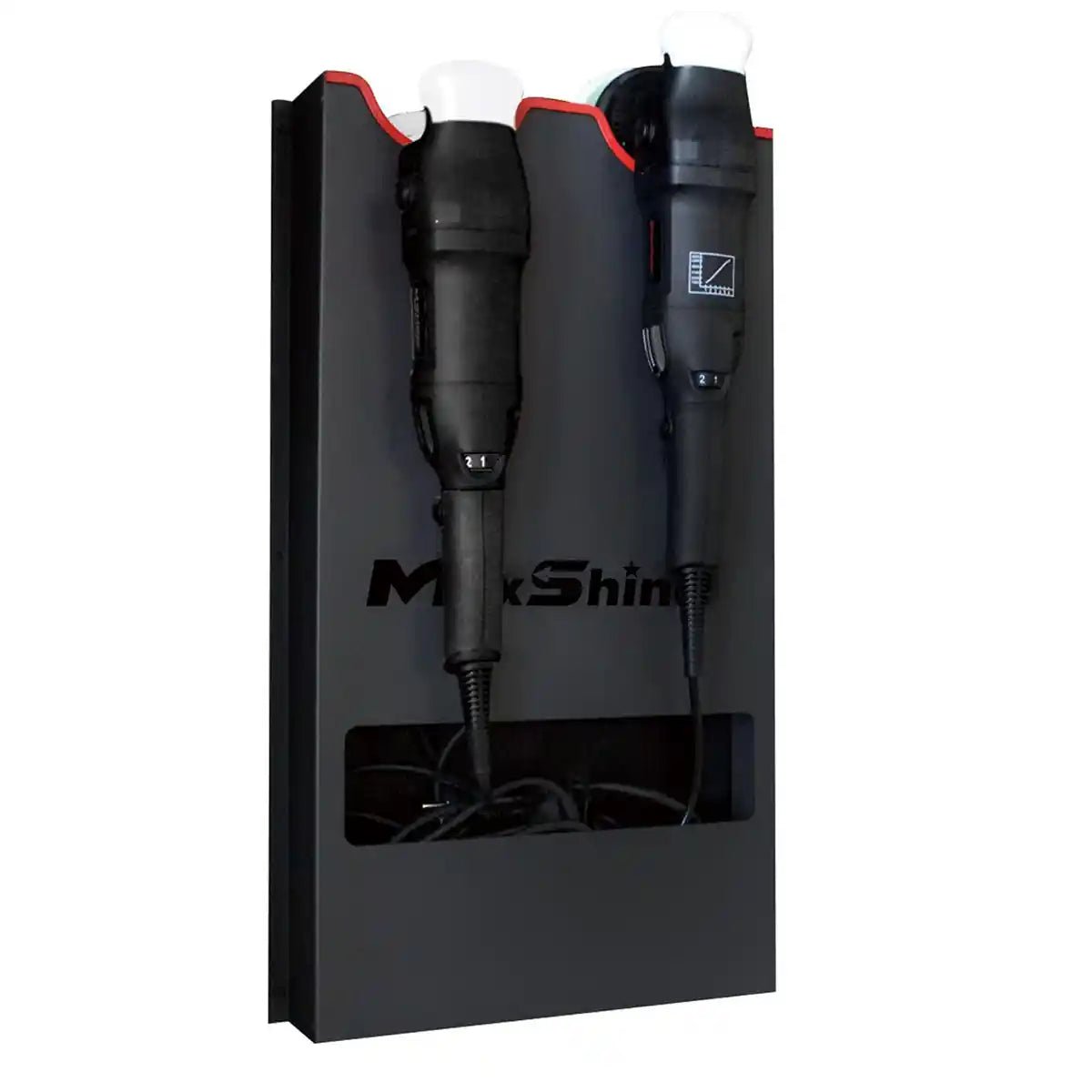 Maxshine Machine Polisher Wall Holder - Double And Holder For Professional Detailing Tools - Detailing Essentials