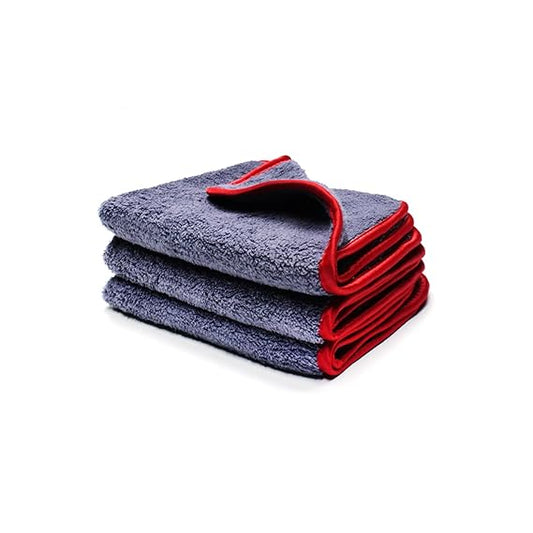 MaxShine Microfiber Towel 600 GSM | 40x40cm Detailing Cloth - Pack of 3 - Detailing Essentials