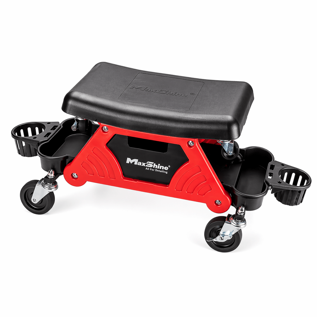 Maxshine New Creeper II With Soft Cushion - 2 Bottle Holders And Creeper For Professional Machine And Tools - Detailing Essentials