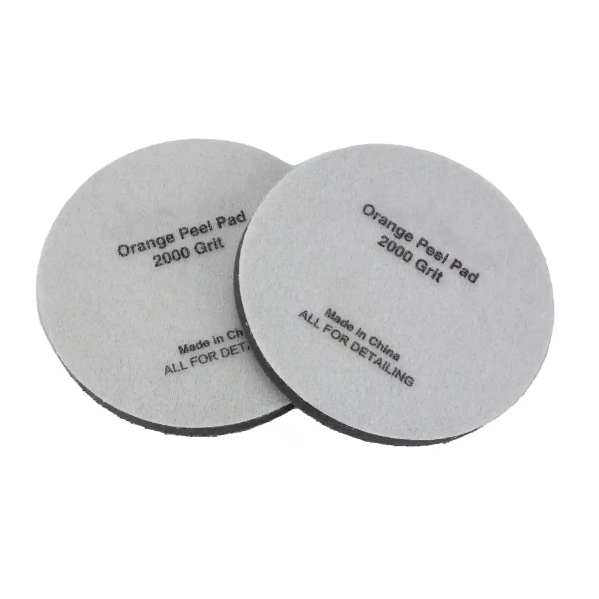 Maxshine Orange Peel Removal Pad - 2000 Grit Black Denim 5 Inch (2pcs/pack) And Removal Pad For Professional Detailing Tools - Detailing Essentials