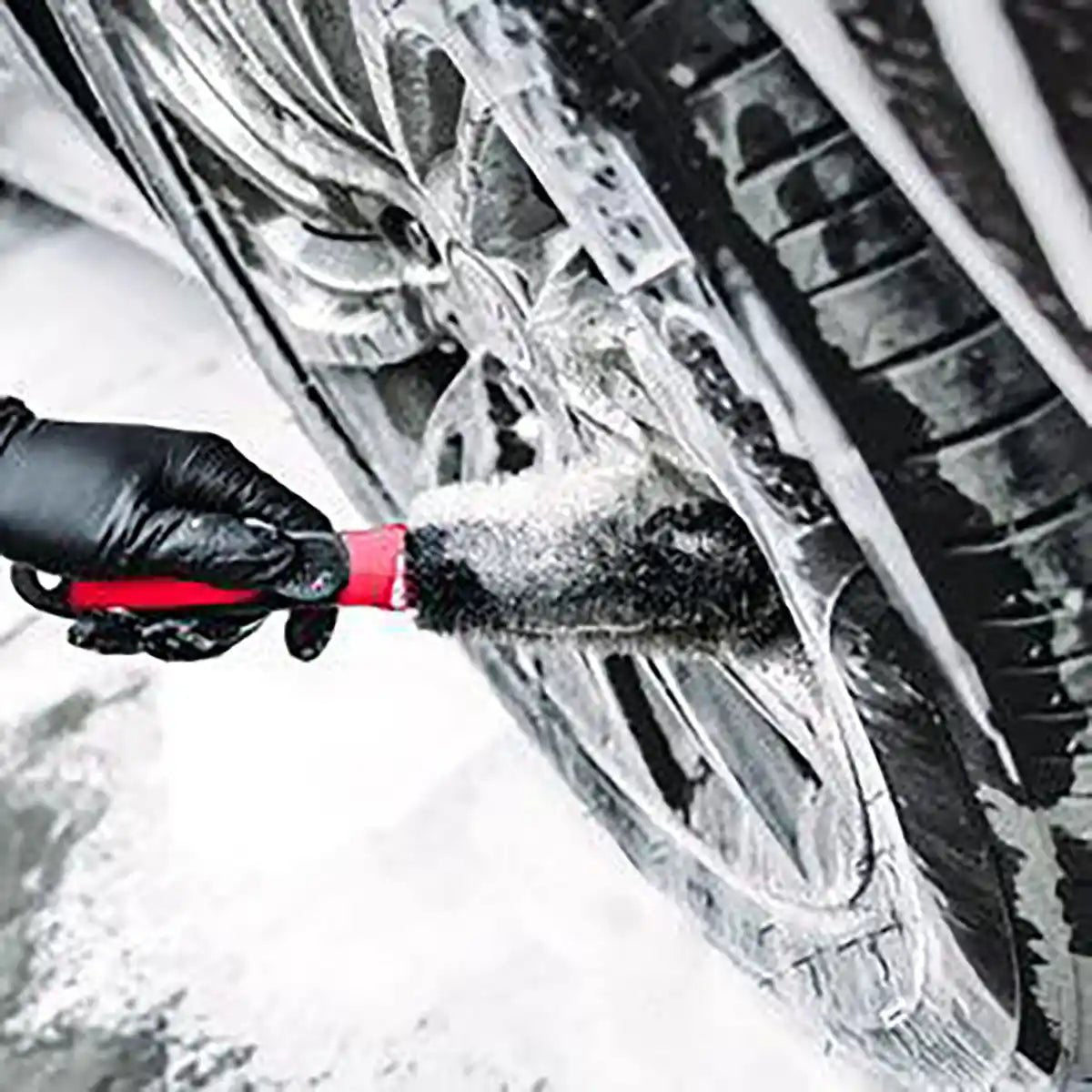 Maxshine Premium Tire Cleaning Brush For Heavy - duty Detailing - Detailing Essentials