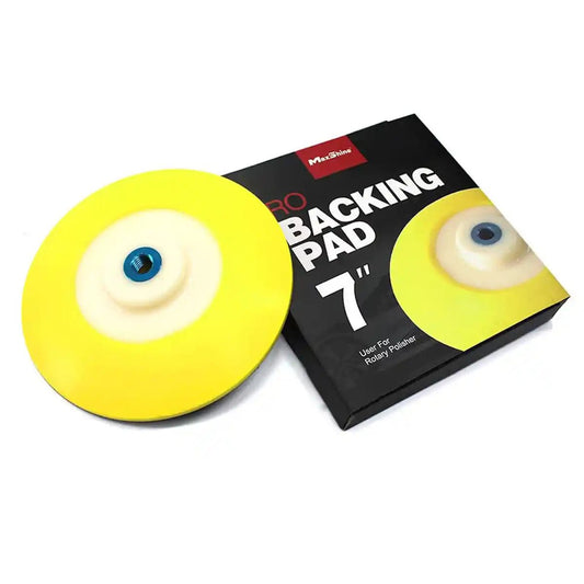 Maxshine RO Polisher Backing Plate - 7 Inch And Backing Plate For Professional Detailing Tools - Detailing Essentials