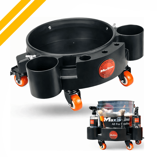 Maxshine Rolling Bucket Dolly And Dolly For Professional Machine And Tools - Detailing Essentials
