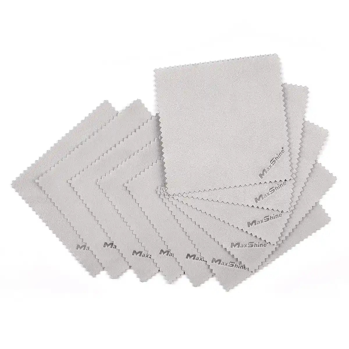 Maxshine Suede Microfiber Detailing Coating Cloth 10*10cm 10pcs/pack And Cloth For Professional Detailing Tools - Detailing Essentials