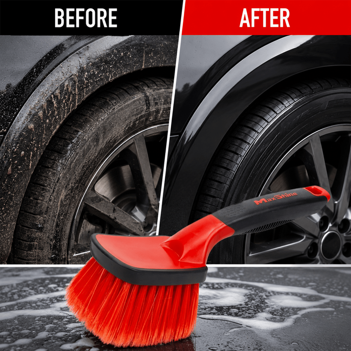 Maxshine Tire Brush - Detailing Essentials