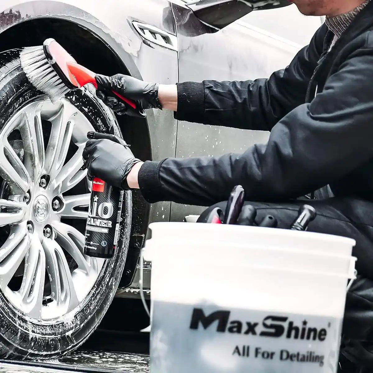Maxshine Tire Brush - Detailing Essentials
