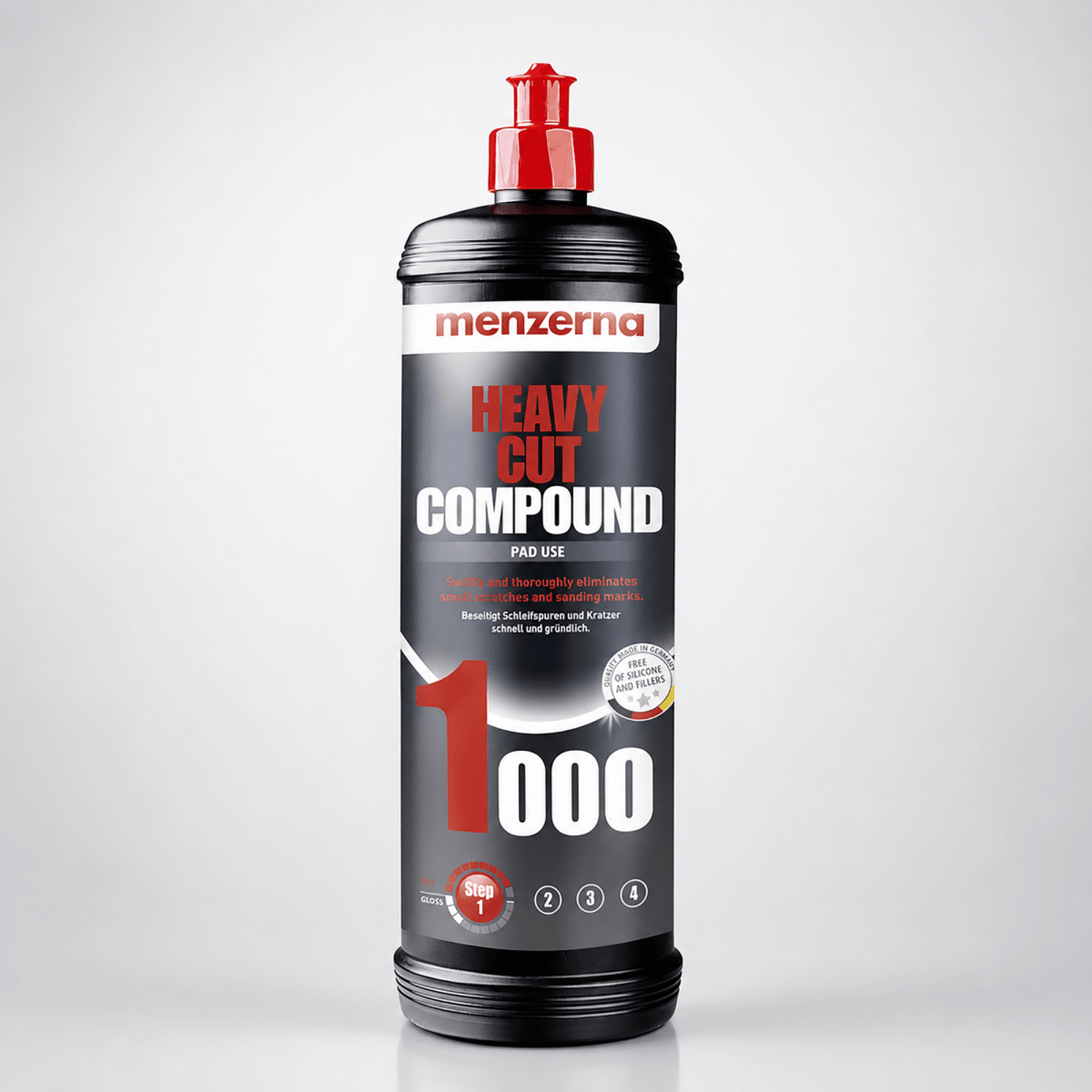 Menzerna Heavy Cut Compound 1000 for Paint Correction - Detailing Essentials