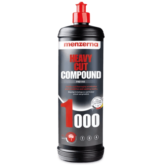 Menzerna Heavy Cut Compound 1000 for Paint Correction - Detailing Essentials