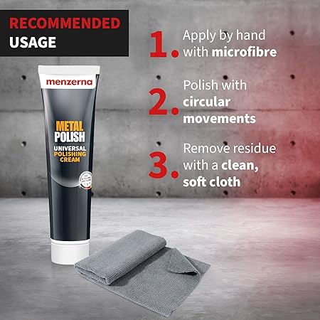 Menzerna Metal Polish Universal Polishing Cream 125g - Detailing Essentials