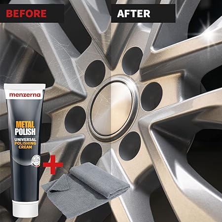 Menzerna Metal Polish Universal Polishing Cream 125g - Detailing Essentials