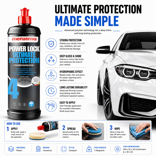 Menzerna Power Lock Ultimate Protection for Long - Lasting Shine - Detailing Essentials