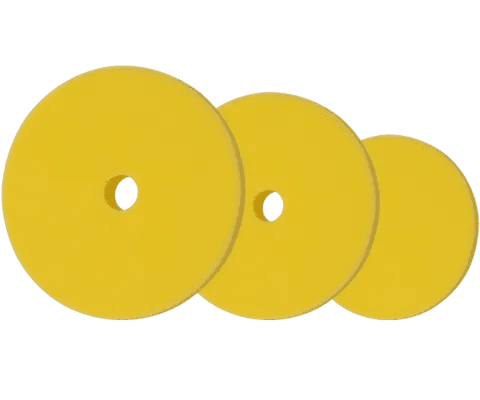 Menzerna Premium Medium Cut Foam Pad Yellow 7 Inch - Detailing Essentials