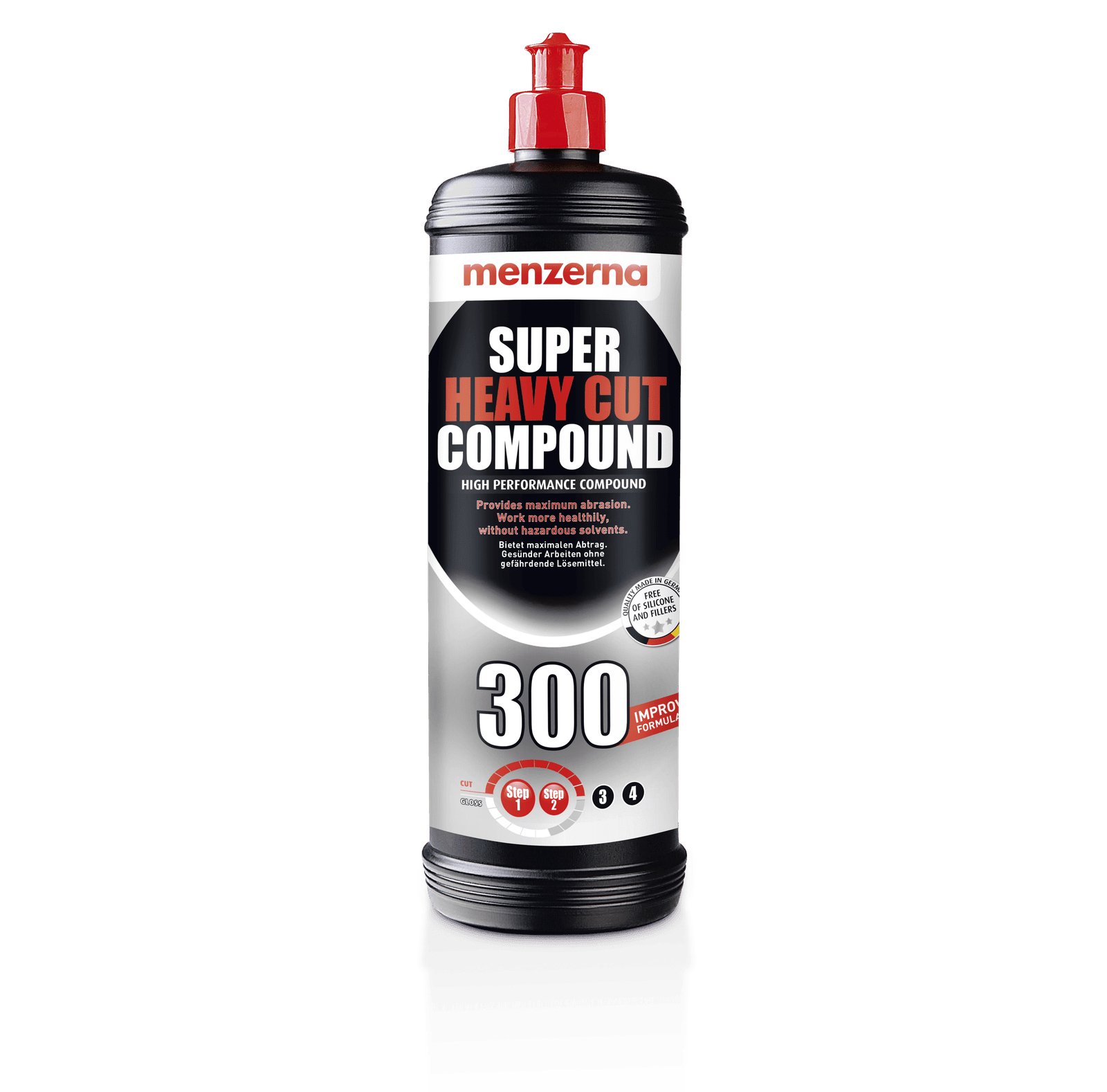 Menzerna Super Heavy Cut Compound 300 for Automotive Polishing - Detailing Essentials